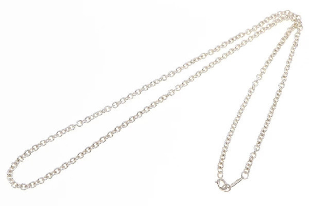 Tiffany Co Chain Necklace SV Sterling Silver Pendant Accessory Silver